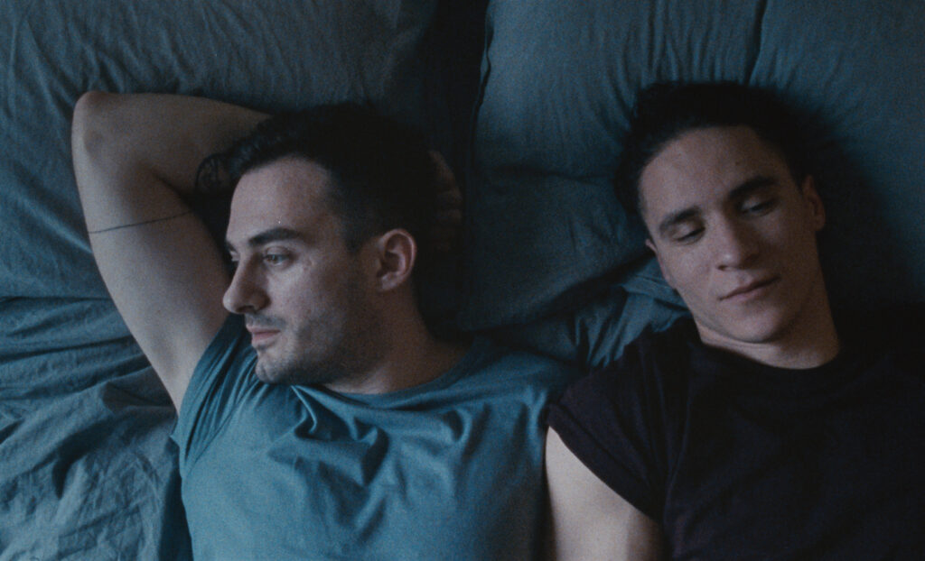 Conrad Mericoffer and Radouan Leflahi in Romanian LGBT gay drama Poppy Field