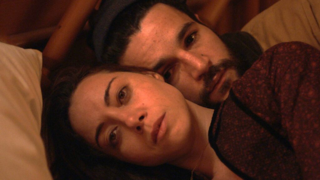 Aubrey Plaza and Christopher Abbott in Black Bear 2020