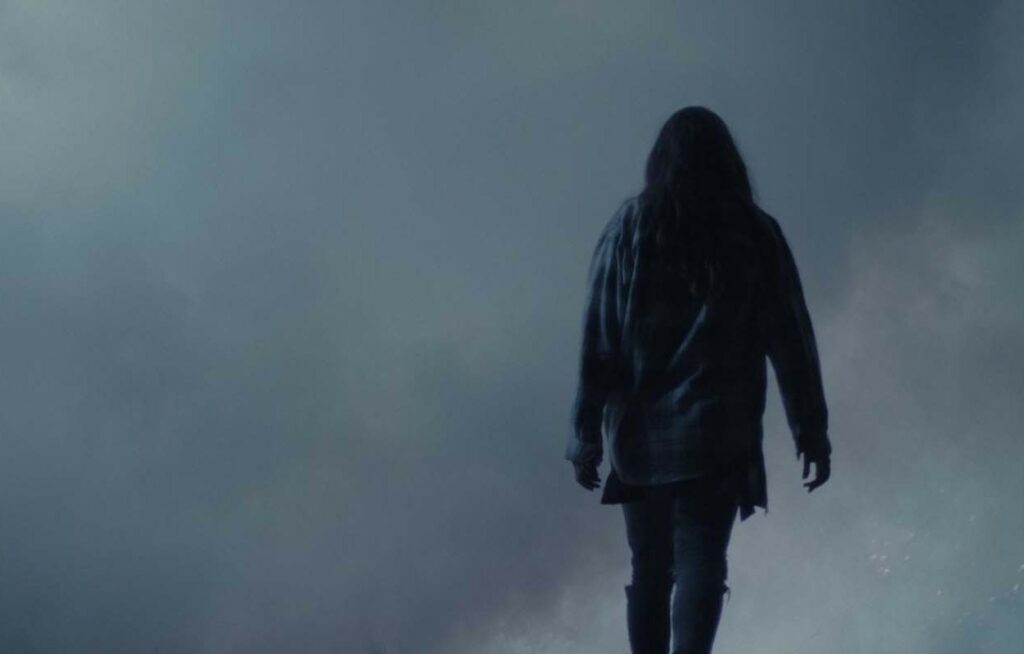 BFI Flare LGBTQ+ Film Festival The Greenhouse 2021, Jane Watt walking through fog