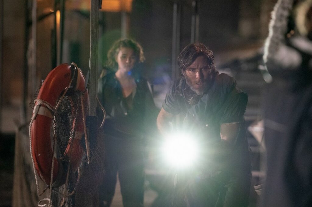 Cillian Murphy and Millicent Simmonds in A Quiet Place Part II