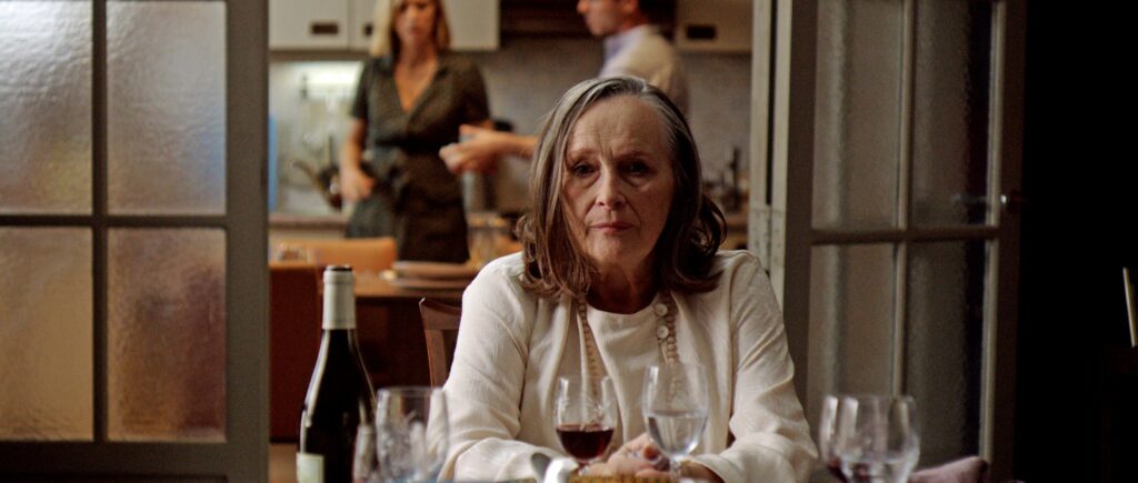 Martine Chevallier as Madeleine in lesbian romantic drama Two of Us, or Deux
